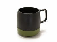 DINEXy_ClbNXzINSULATED CLASSIC MUG CUP 2TONE *BLACK/OLIVE