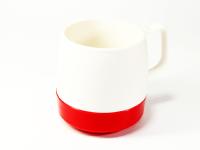 DINEX【ダイネックス】INSULATED CLASSIC MUG CUP *OFF WHITE/RED